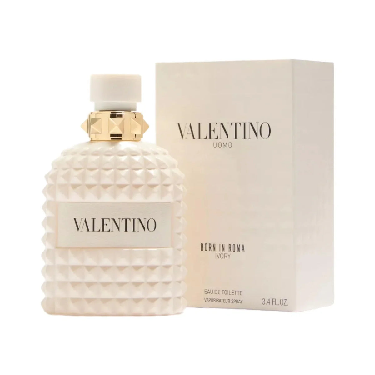 Valentino Uomo Born in Roma Ivory Eau de Toilette 3.4 oz