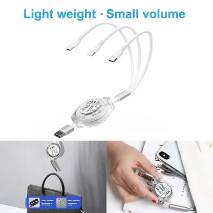 3-in-1 USB Charging Cable