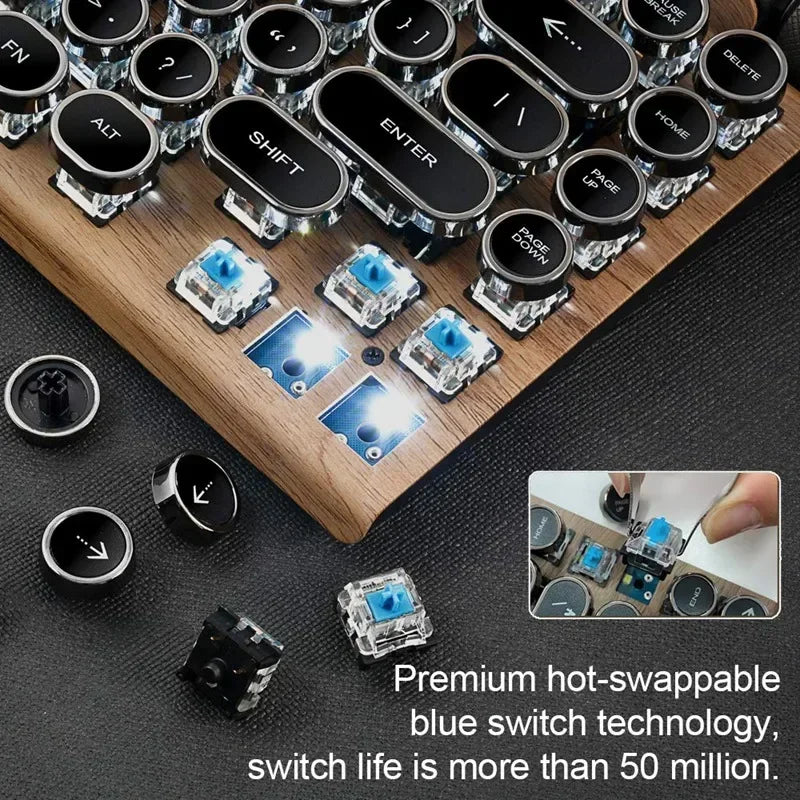 Retro Mechanical Keyboard