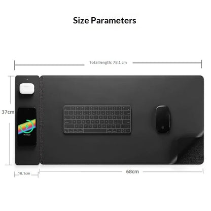 3-in-1 Wireless Mouse Pad