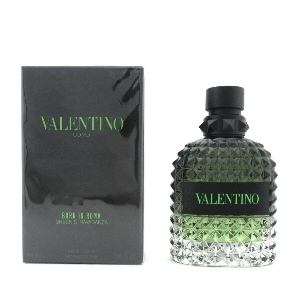 Valentino Uomo Born in Roma Green Stravaganza Eau de Toilette 3.4 oz