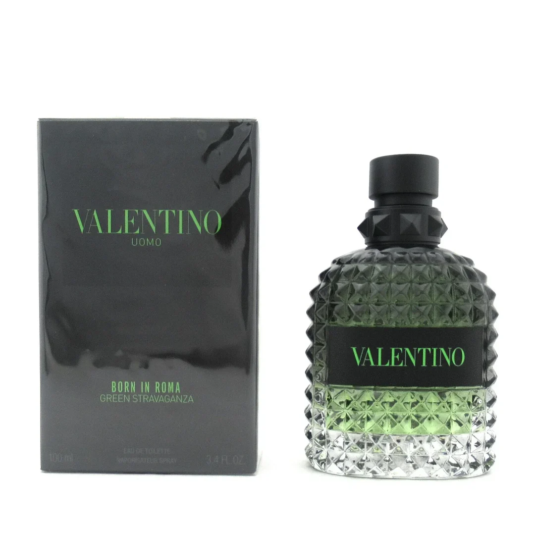 Valentino Uomo Born in Roma Green Stravaganza Eau de Toilette 3.4 oz